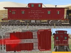 Marker lights test on the AB&A caboose